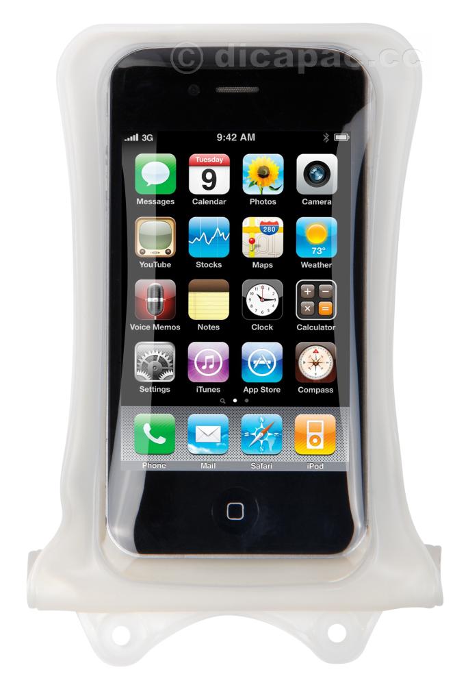 DiCAPac Phone-Case mini waterproof, White DiCAPac Phone-Case mini waterproof, White