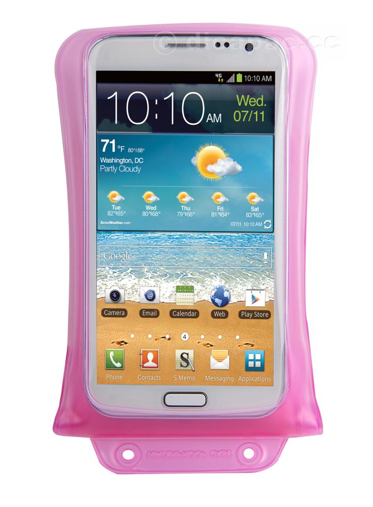DiCAPac Smartphone Case medium waterproof, Pink