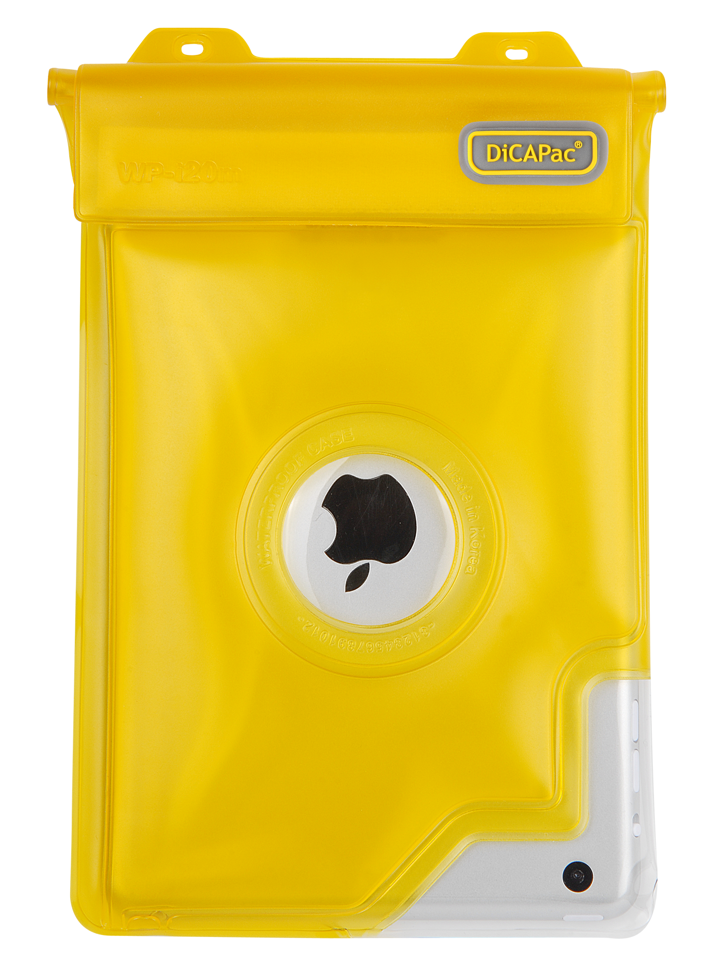 DiCAPac Multipurpose Case, Chest Pouch, Dry Bag waterproof, Yellow