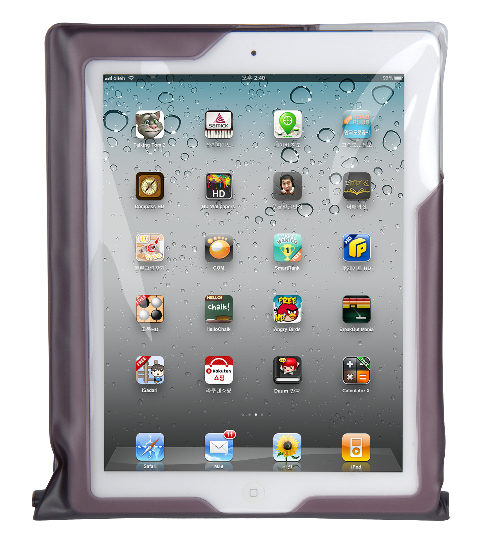 DiCAPac Tablet Case waterproof for iPad™